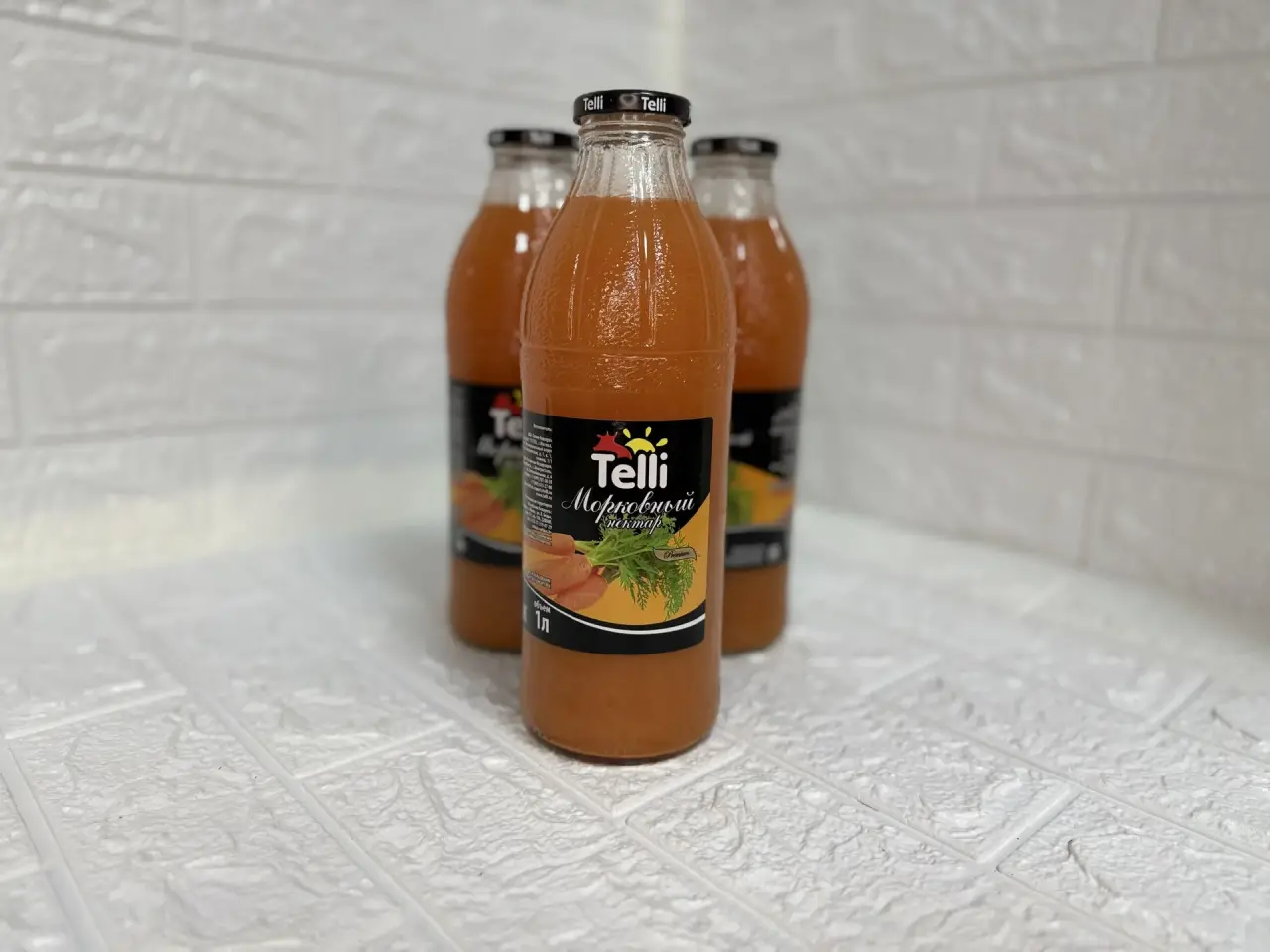 Нектар TELLI морковь 1л